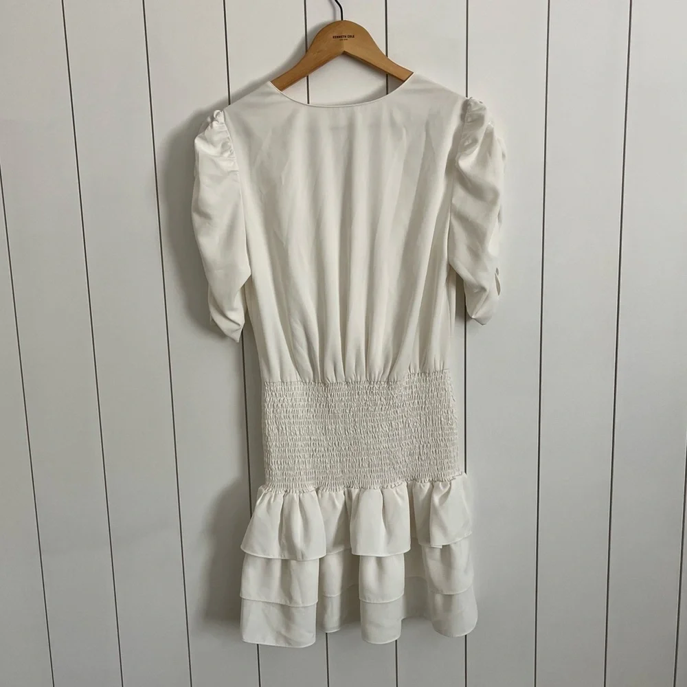 Amanda Uprichard Tabby Mini Dress in Ivory - Picture 5 of 5